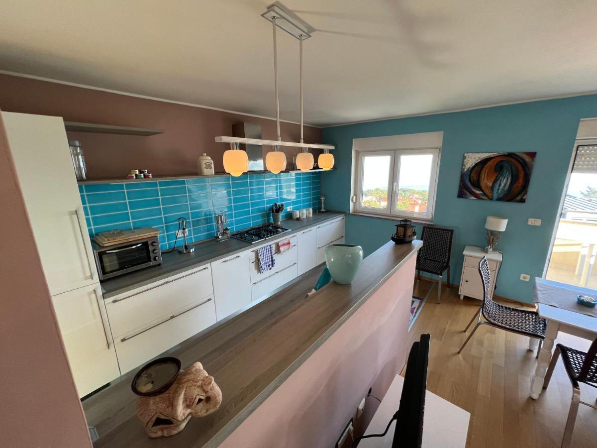 Panoramic Apartment Sea View And Pool Opatija Ичичи Экстерьер фото
