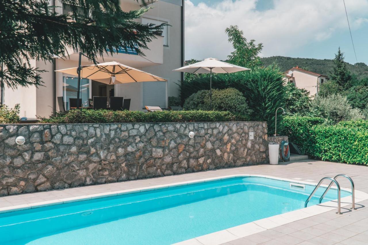 Panoramic Apartment Sea View And Pool Opatija Ичичи Экстерьер фото