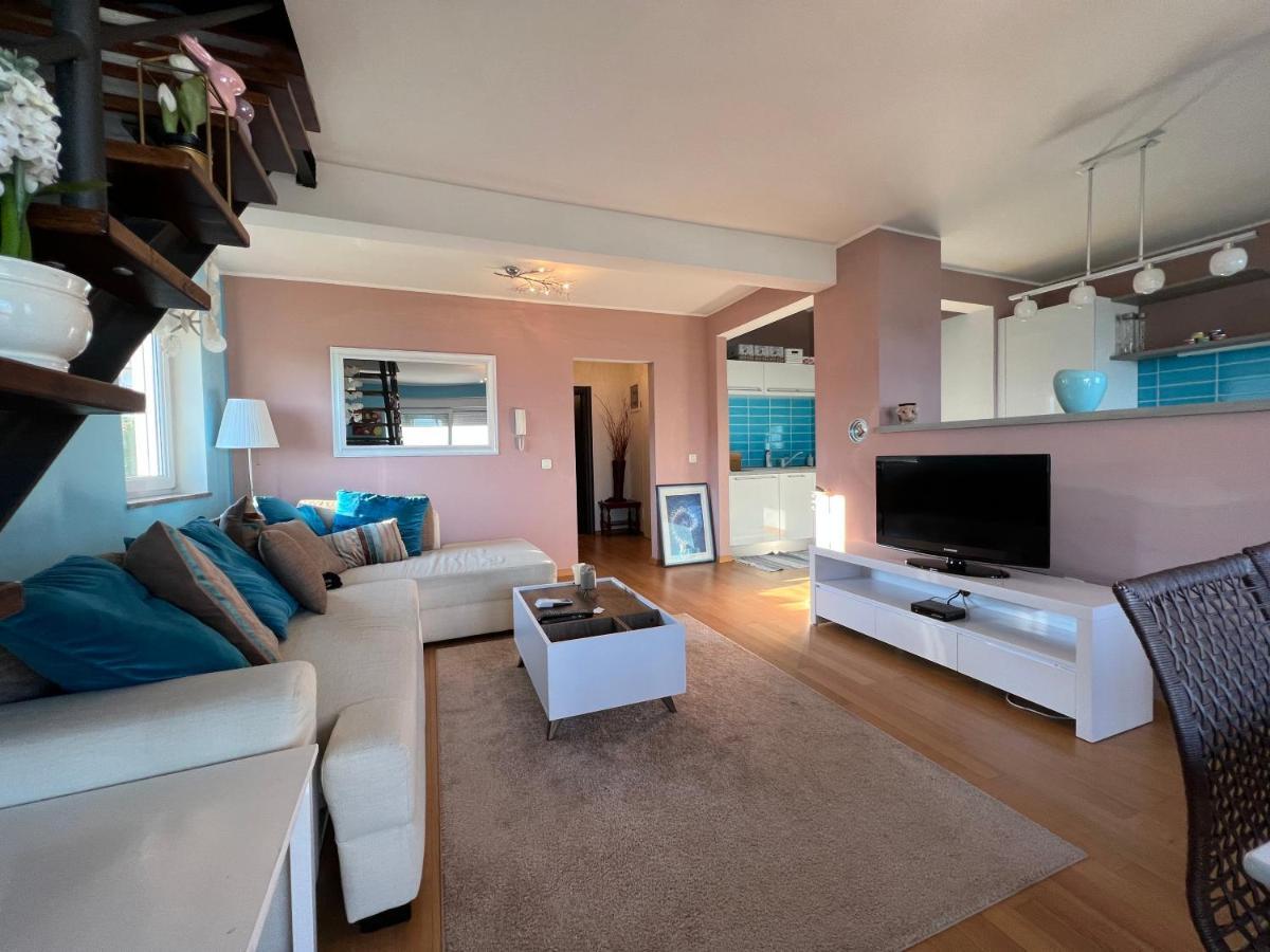 Panoramic Apartment Sea View And Pool Opatija Ичичи Экстерьер фото